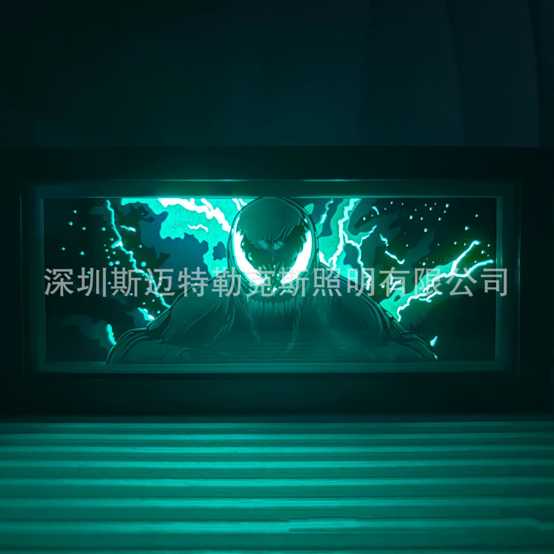 Venom anime light lamp