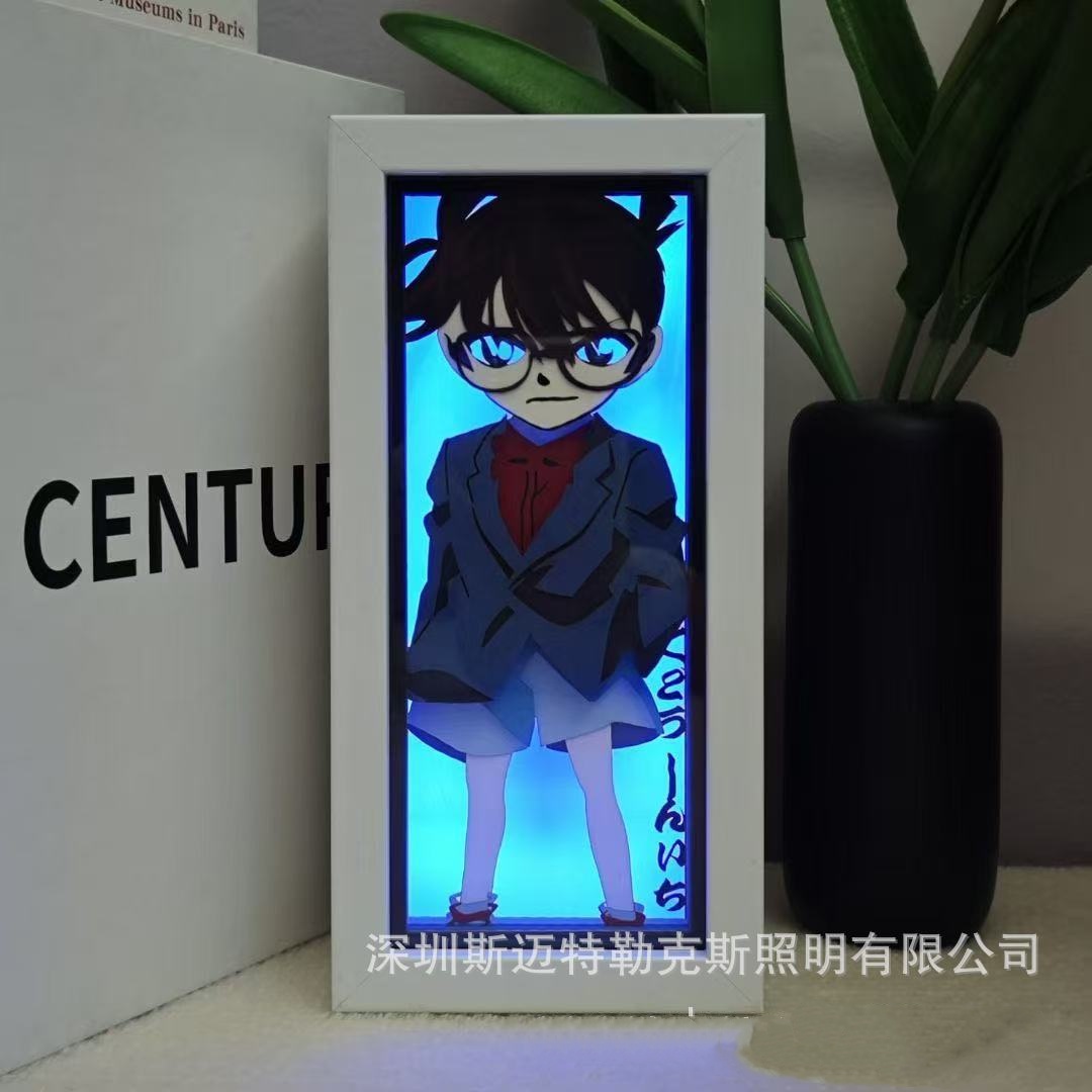 Detective Conan anime light lamp RGB remote control