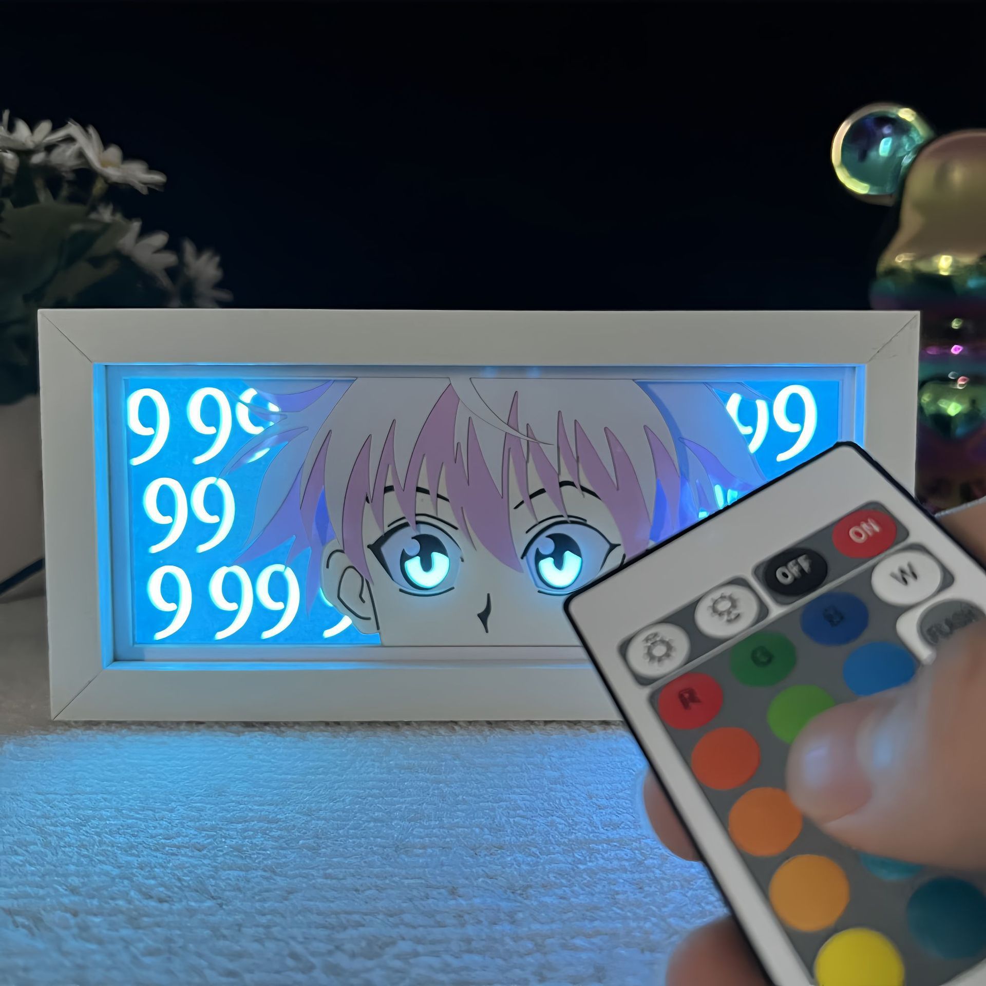 HunterX Hunter anime light lamp 16 color remote control