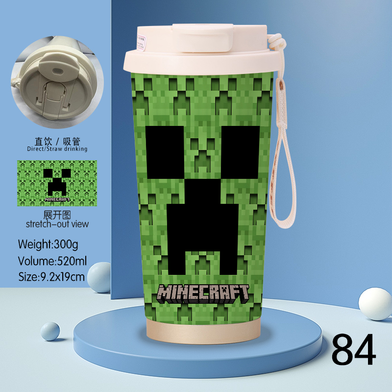 Minecraft anime coffee cup
