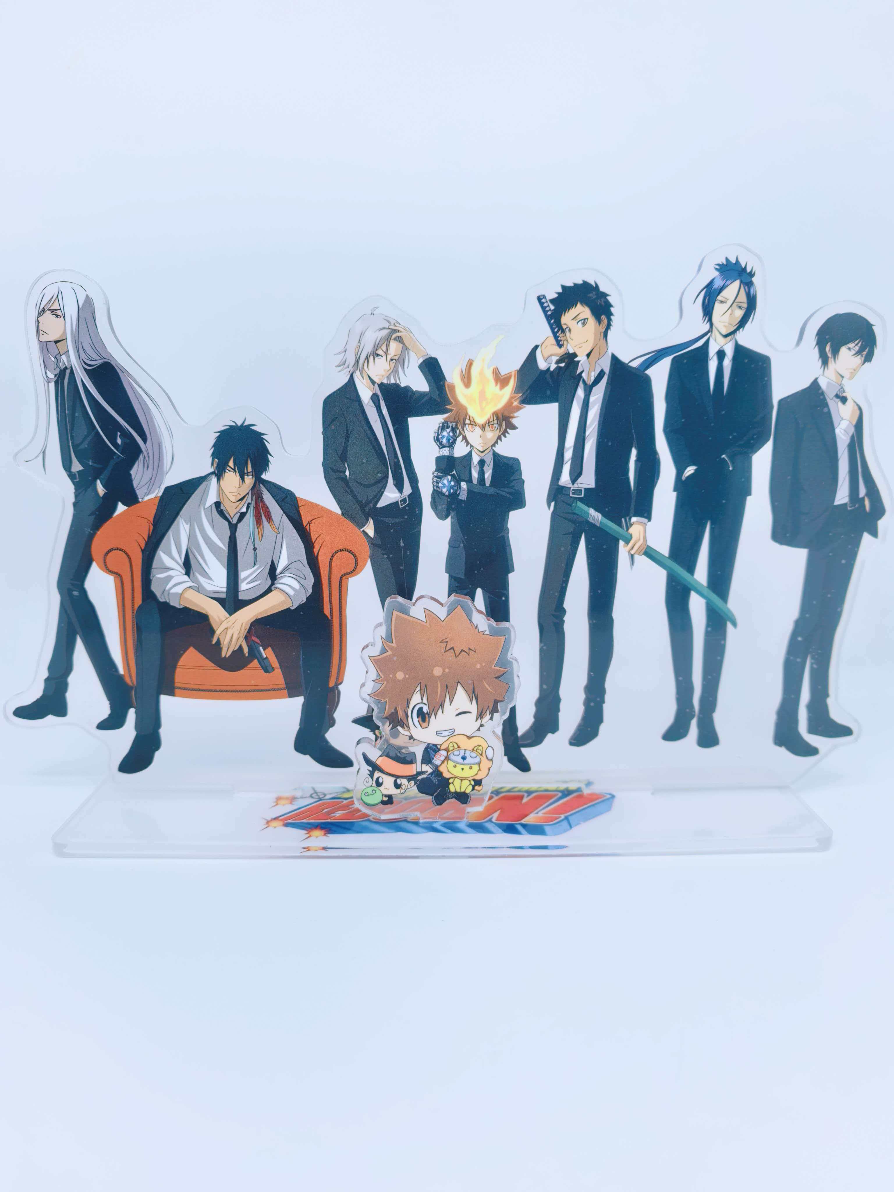 hitman reborn anime standing plate
