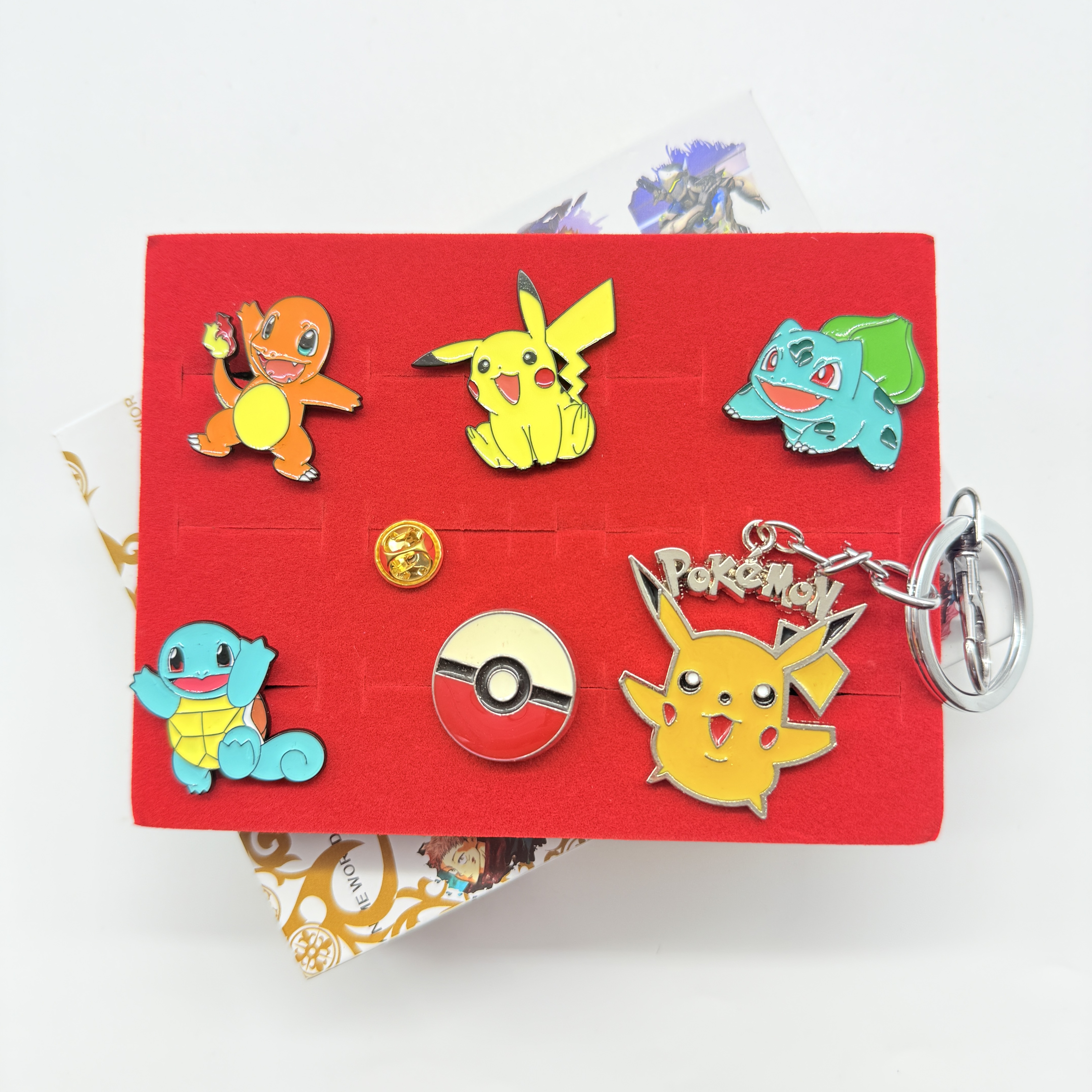 pokemon anime pin set