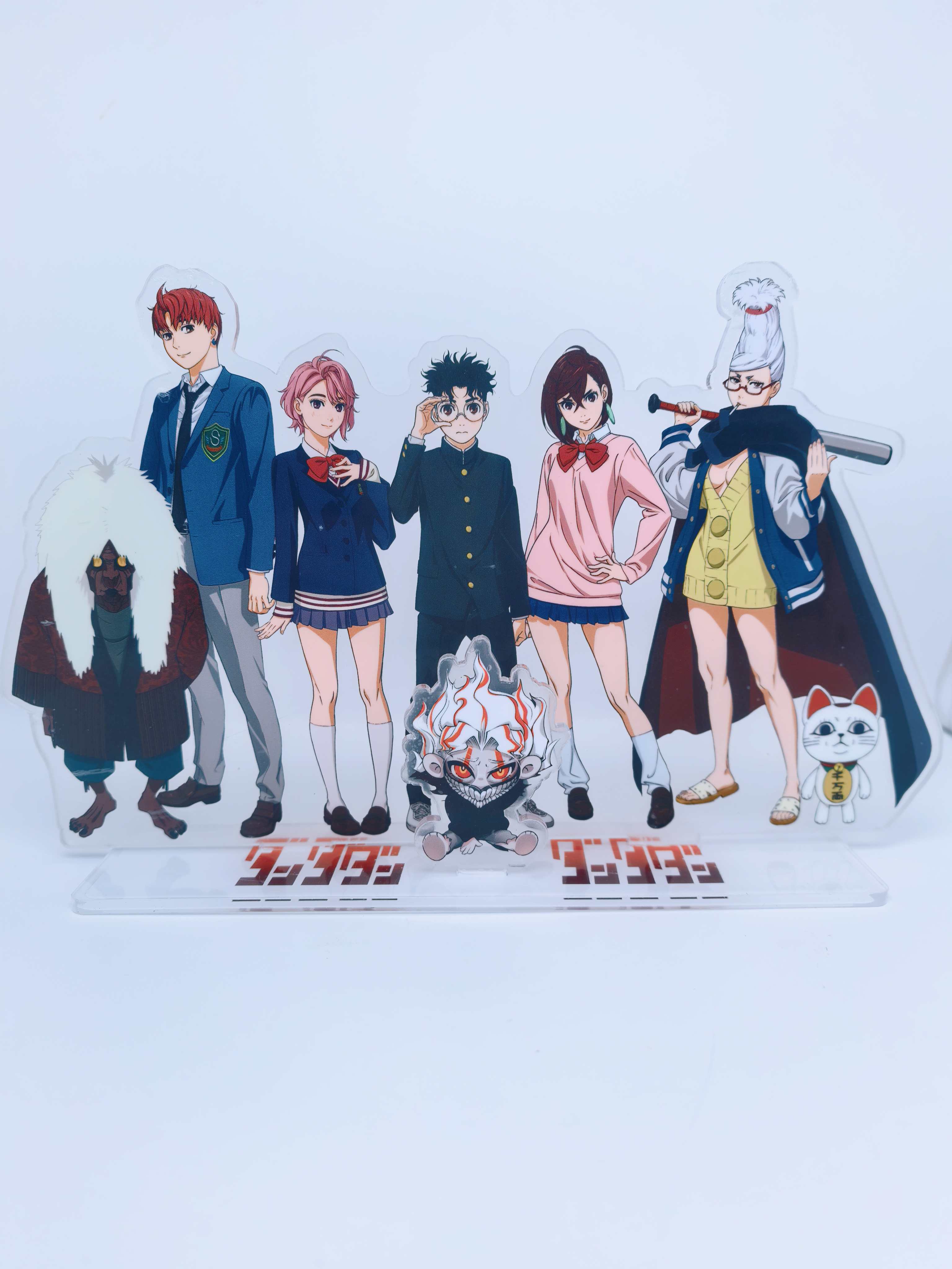 Dandadan anime standing plate