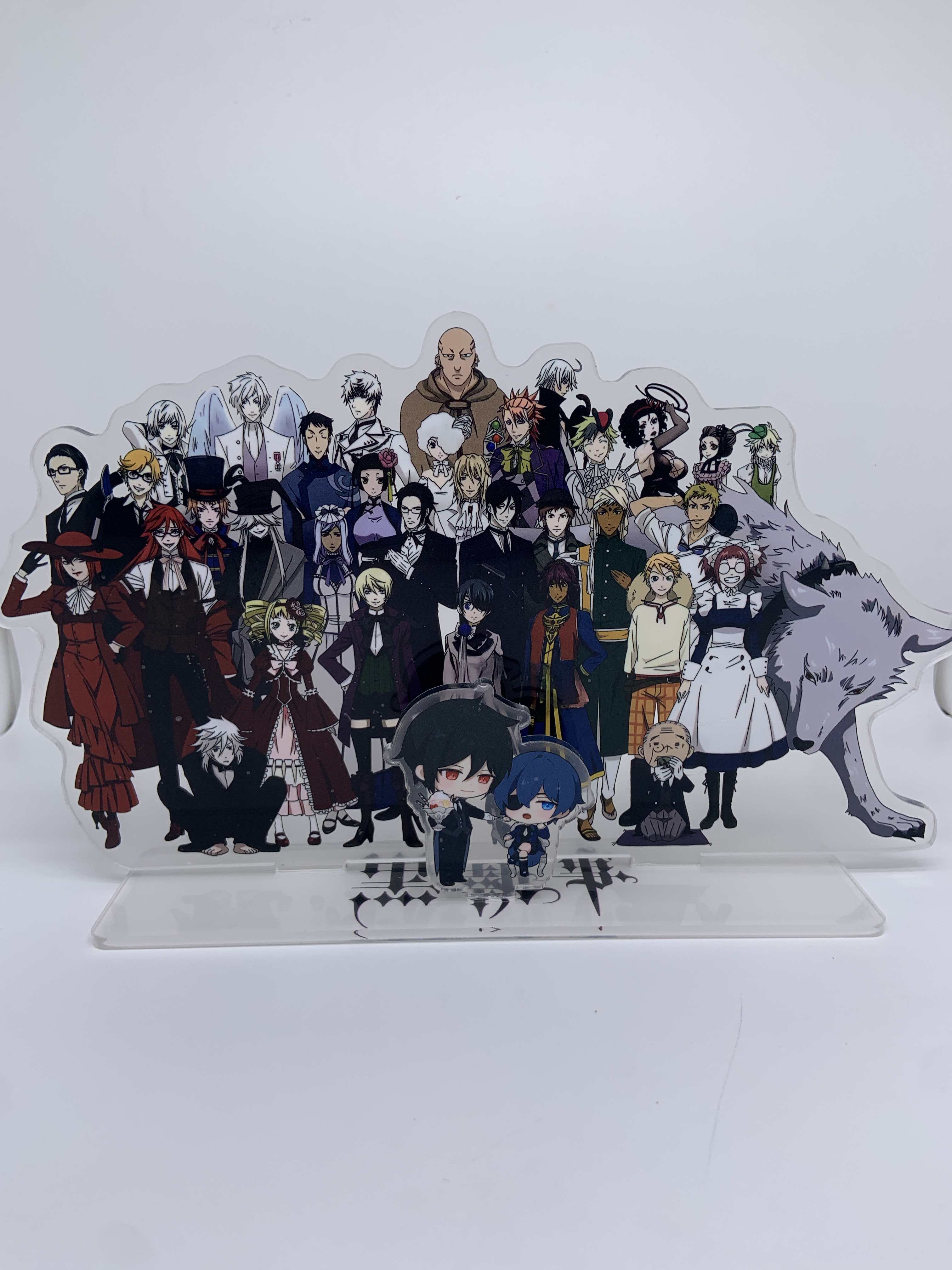 Kuroshitsuji  anime standing plate