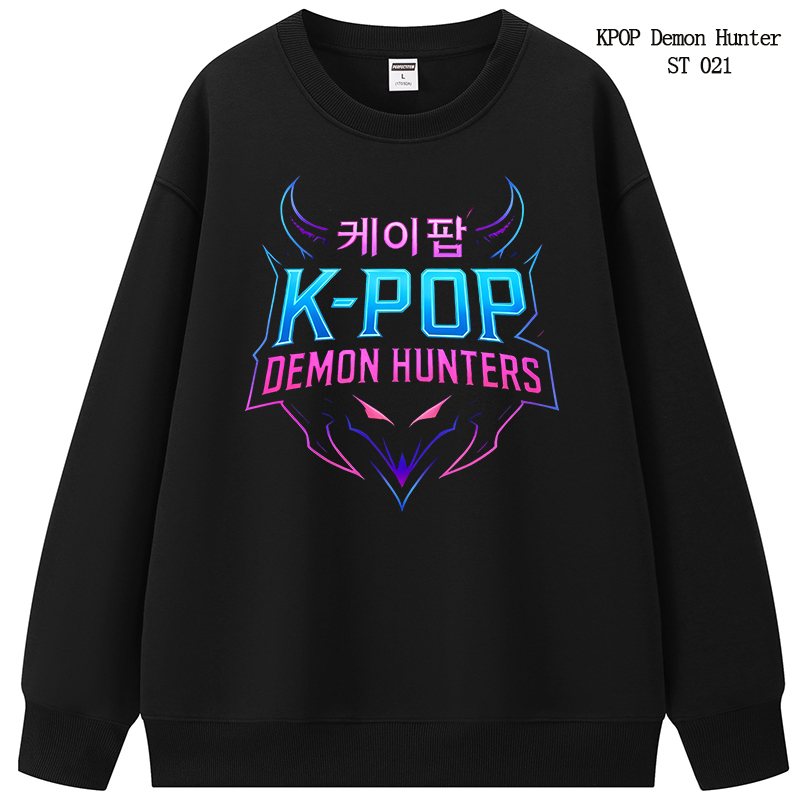 Kpop demon hunters anime hoodie