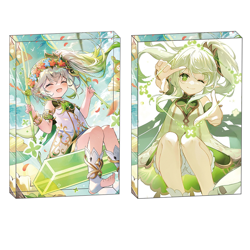 Genshin Impact anime standing plate