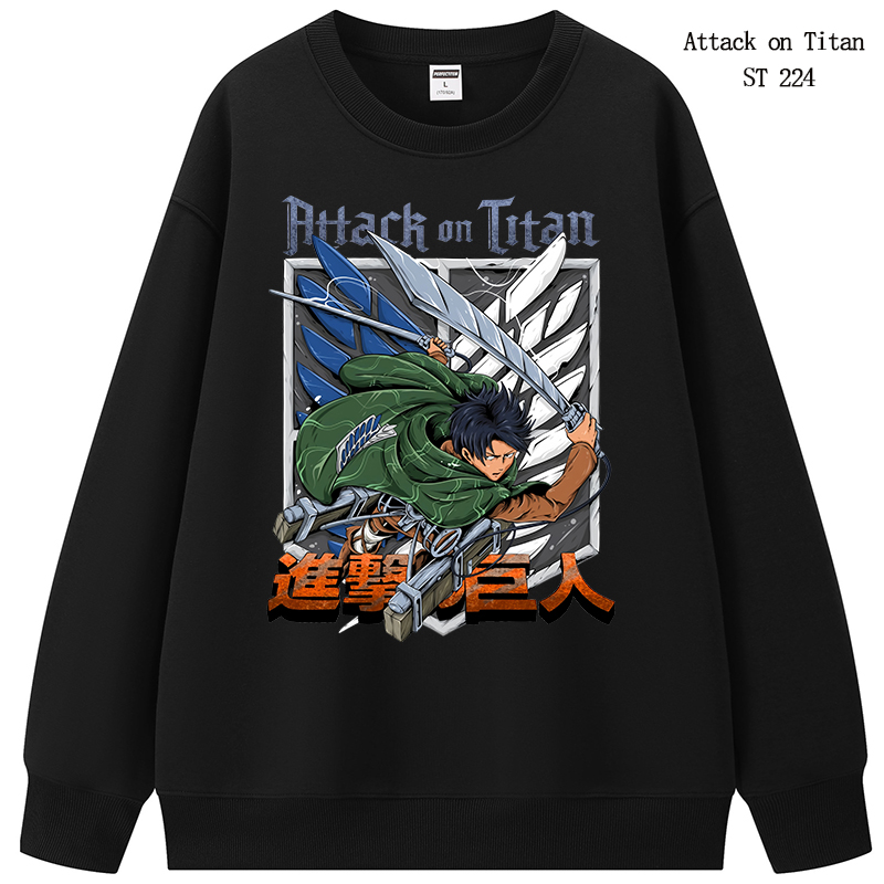 Attack on Titan anime hoodie