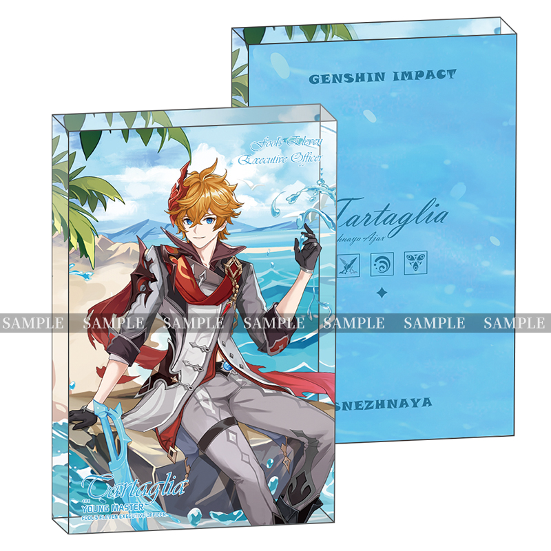 Genshin Impact anime standing plate