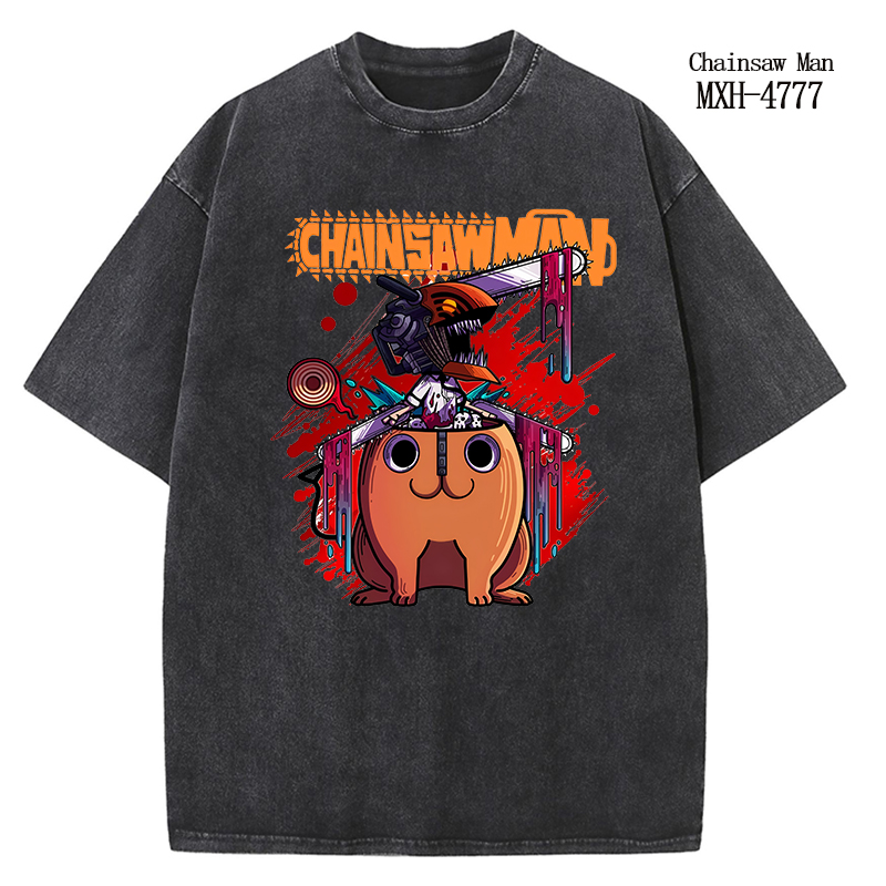 chainsaw man anime T-shirt