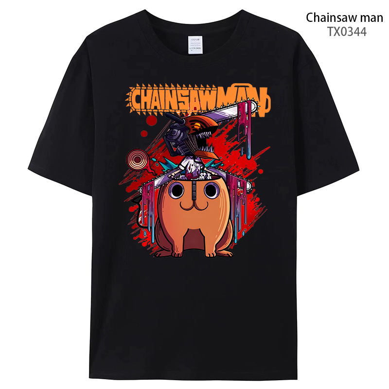 chainsaw man anime T-shirt