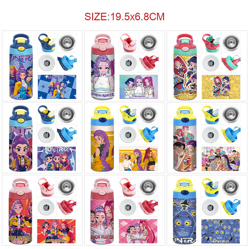 Kpop demon hunters anime vacuum cup