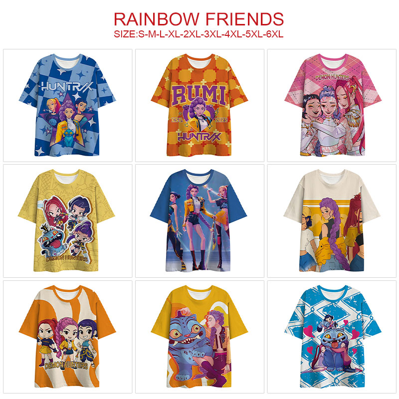 Kpop demon hunters anime T-shirt