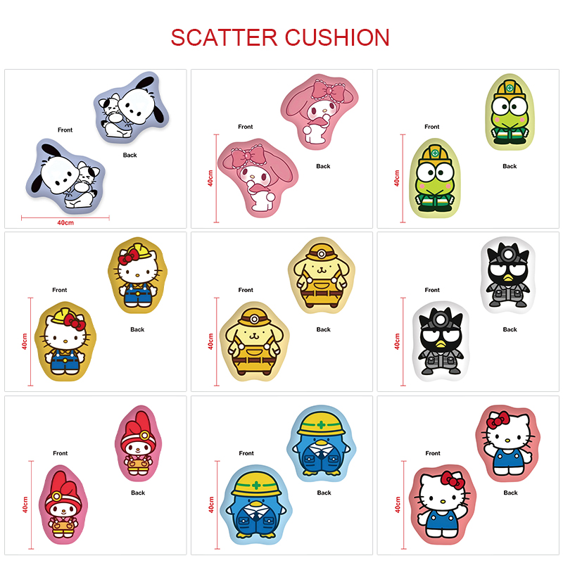 Kuromi anime cushion 40cm