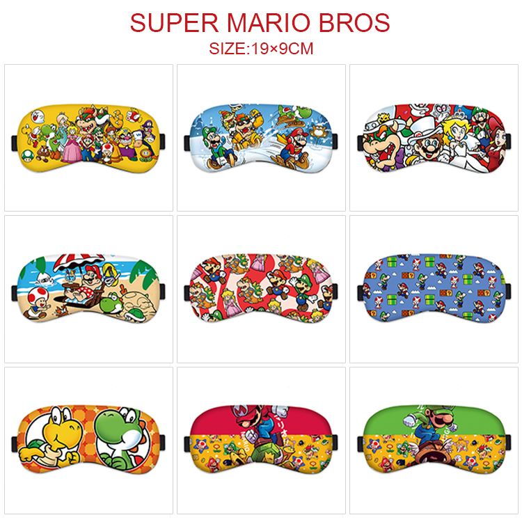 Super Mario anime eyeshade for 5pcs