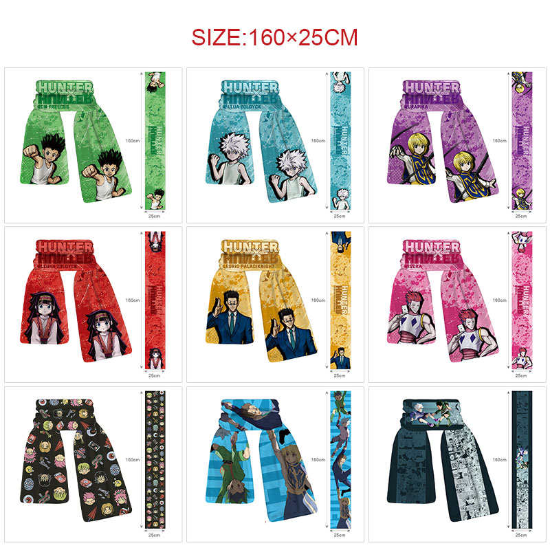HunterX Hunter anime scarf