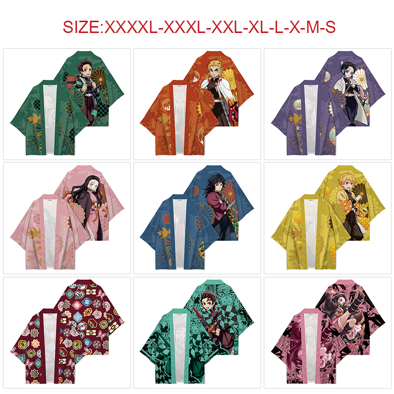 Demon slayer kimets anime kimono