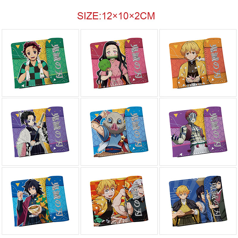 Demon slayer kimets anime wallet
