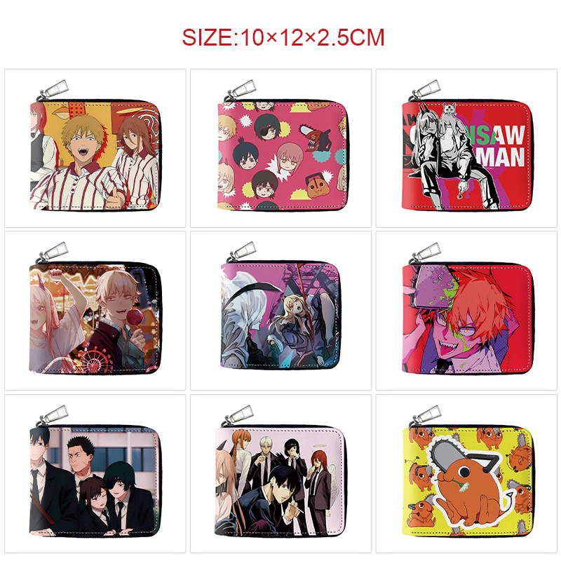 chainsaw man anime wallet