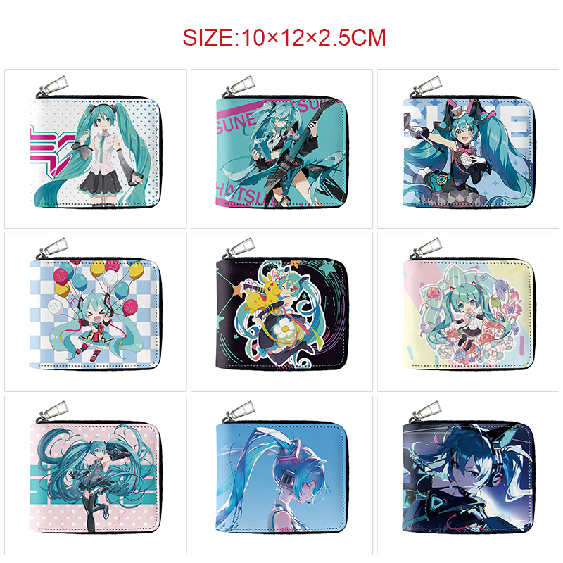 Hatsune Miku anime wallet