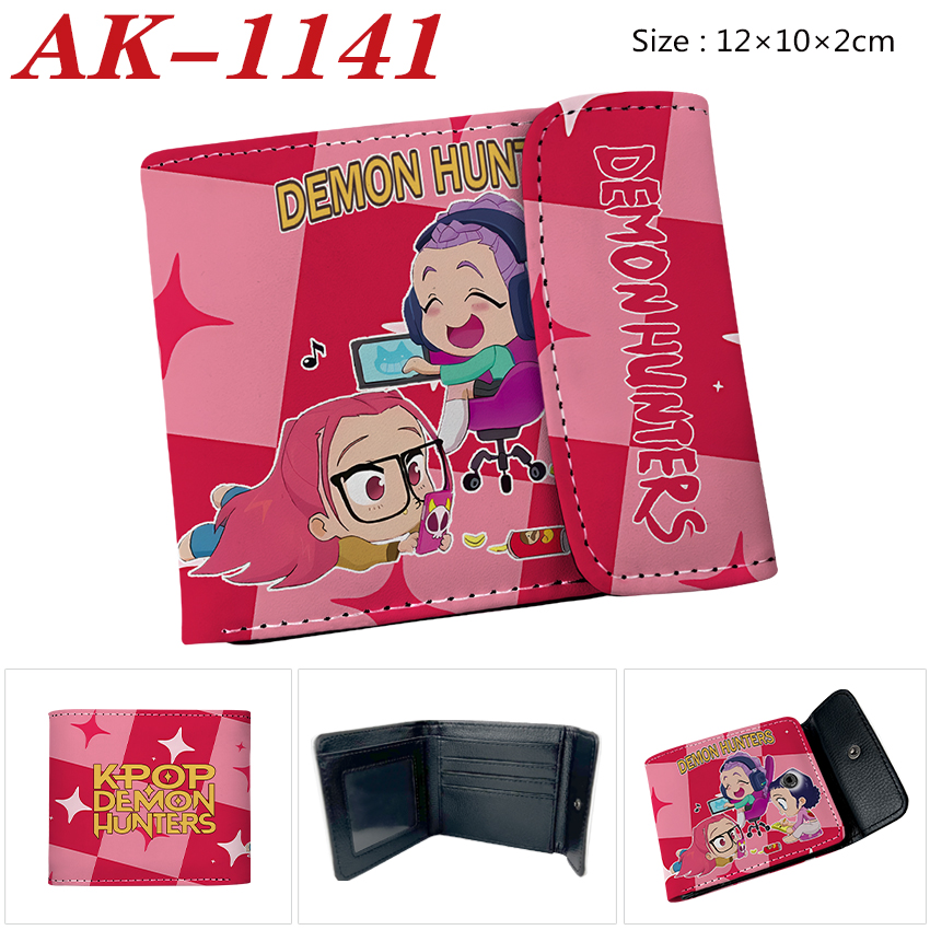 Kpop demon hunters anime wallet