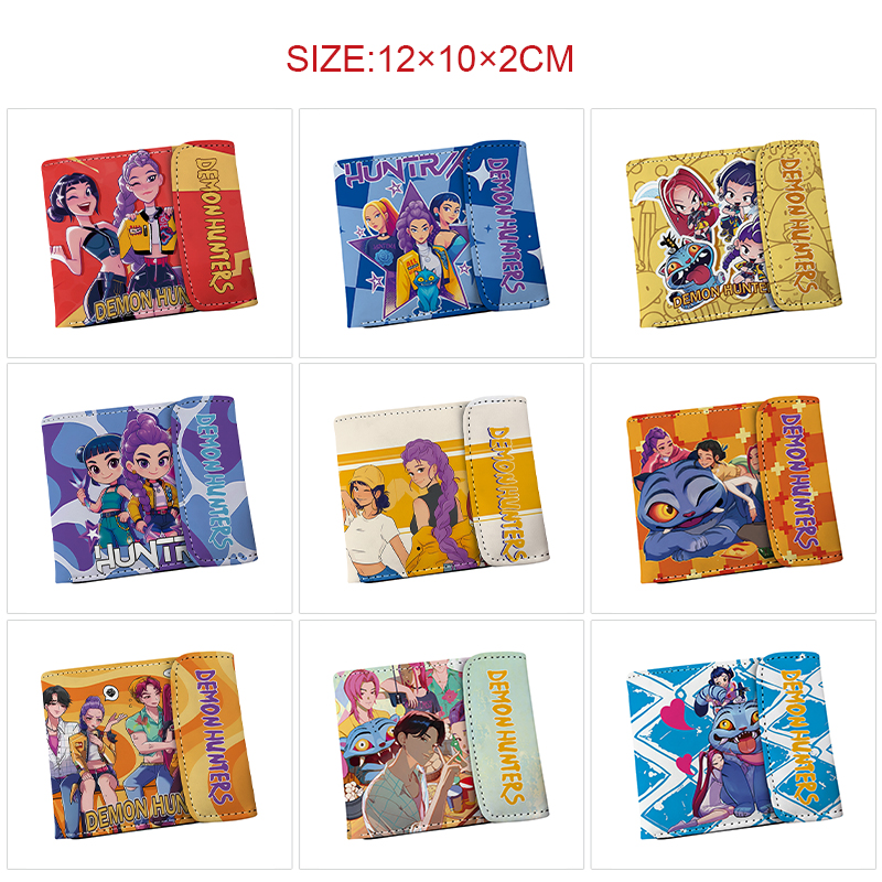 Kpop demon hunters anime wallet