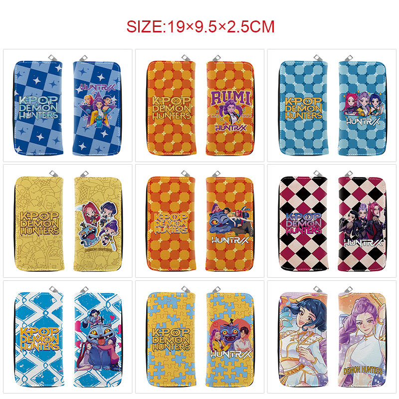 Kpop demon hunters anime wallet