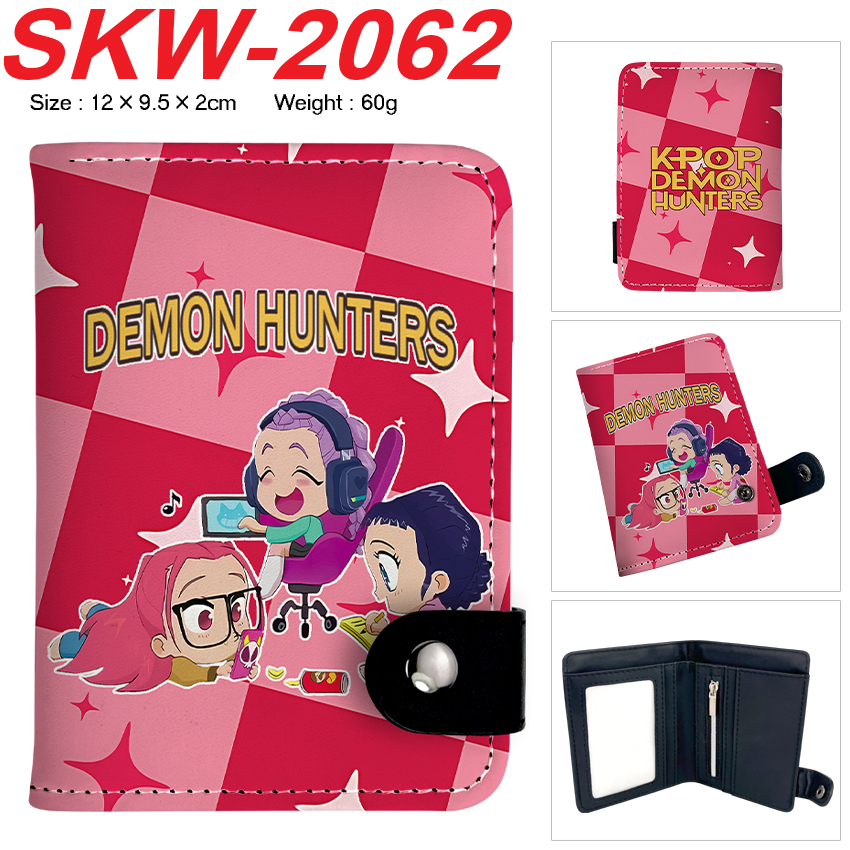Kpop demon hunters anime wallet