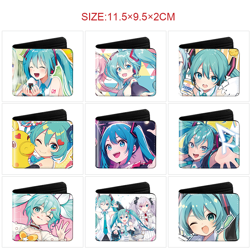 Hatsune Miku anime wallet