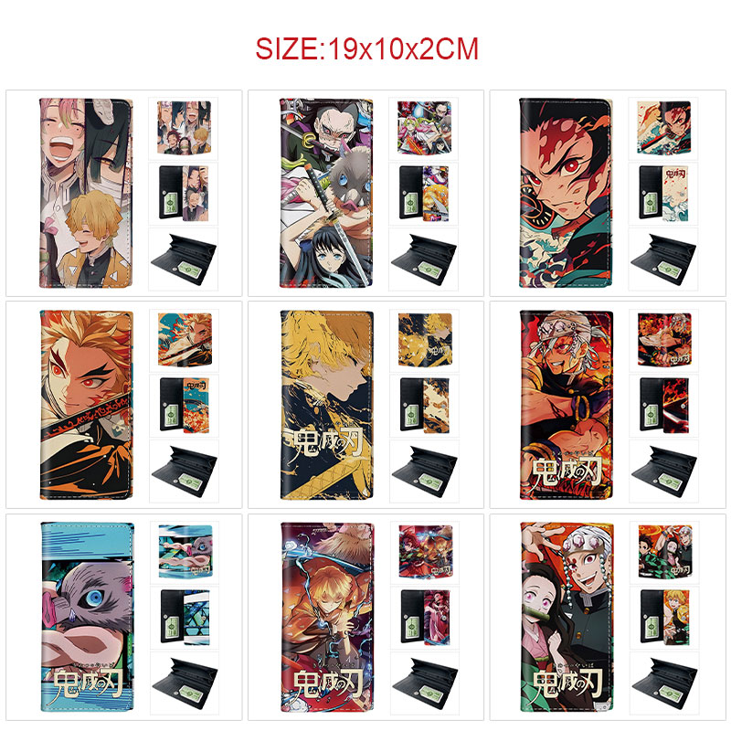 Demon slayer kimets anime wallet