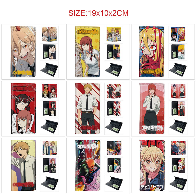 chainsaw man anime wallet