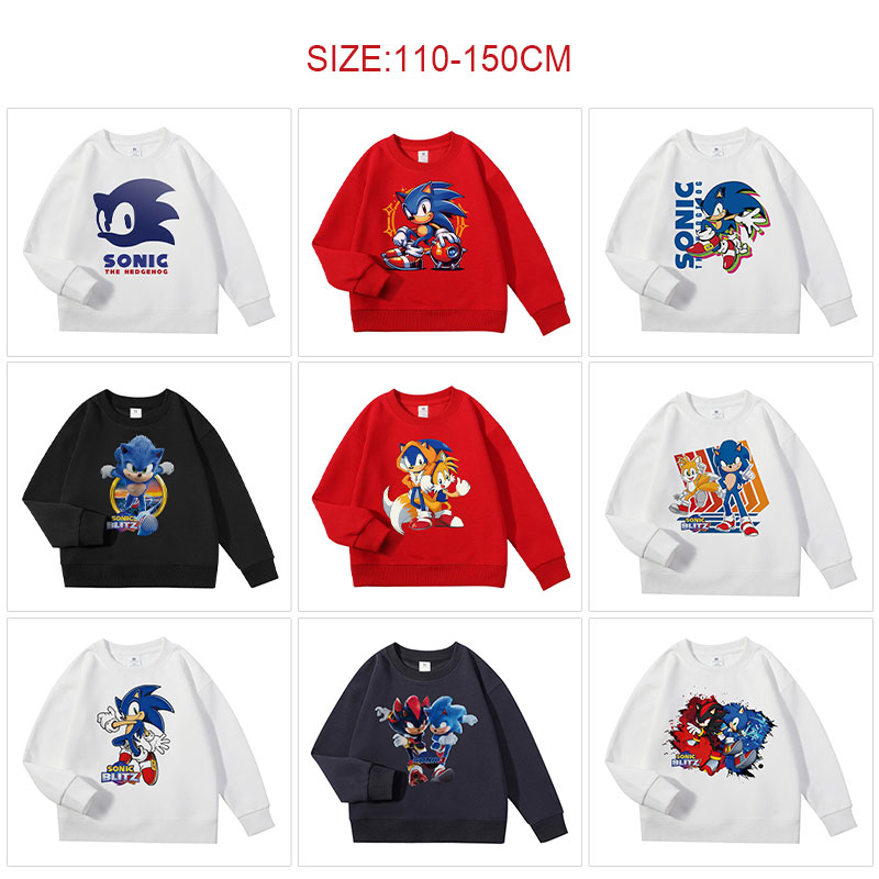 Sonic anime hoodie kid