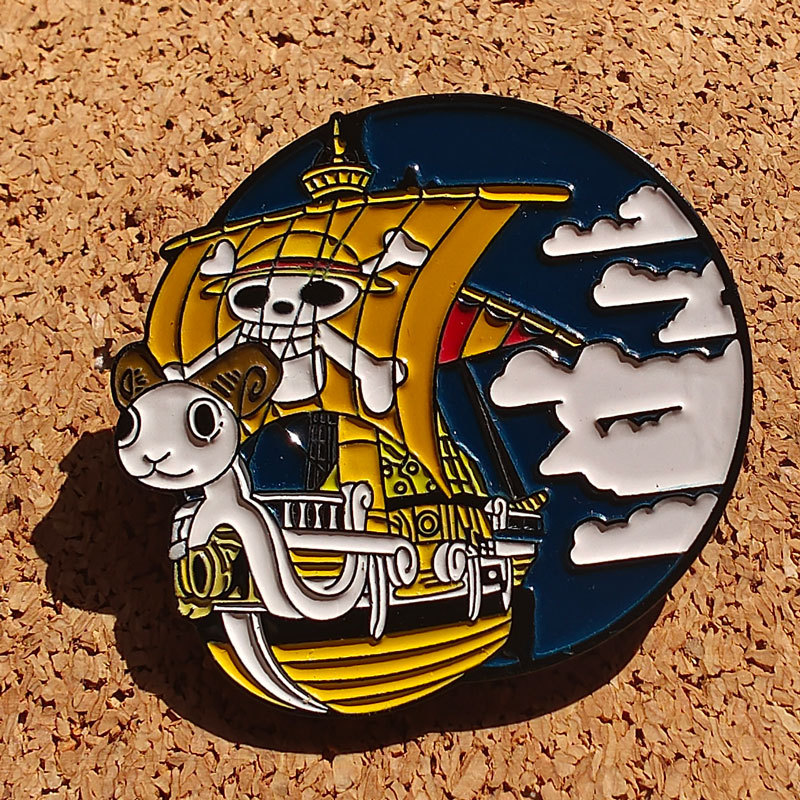 One Piece anime pin