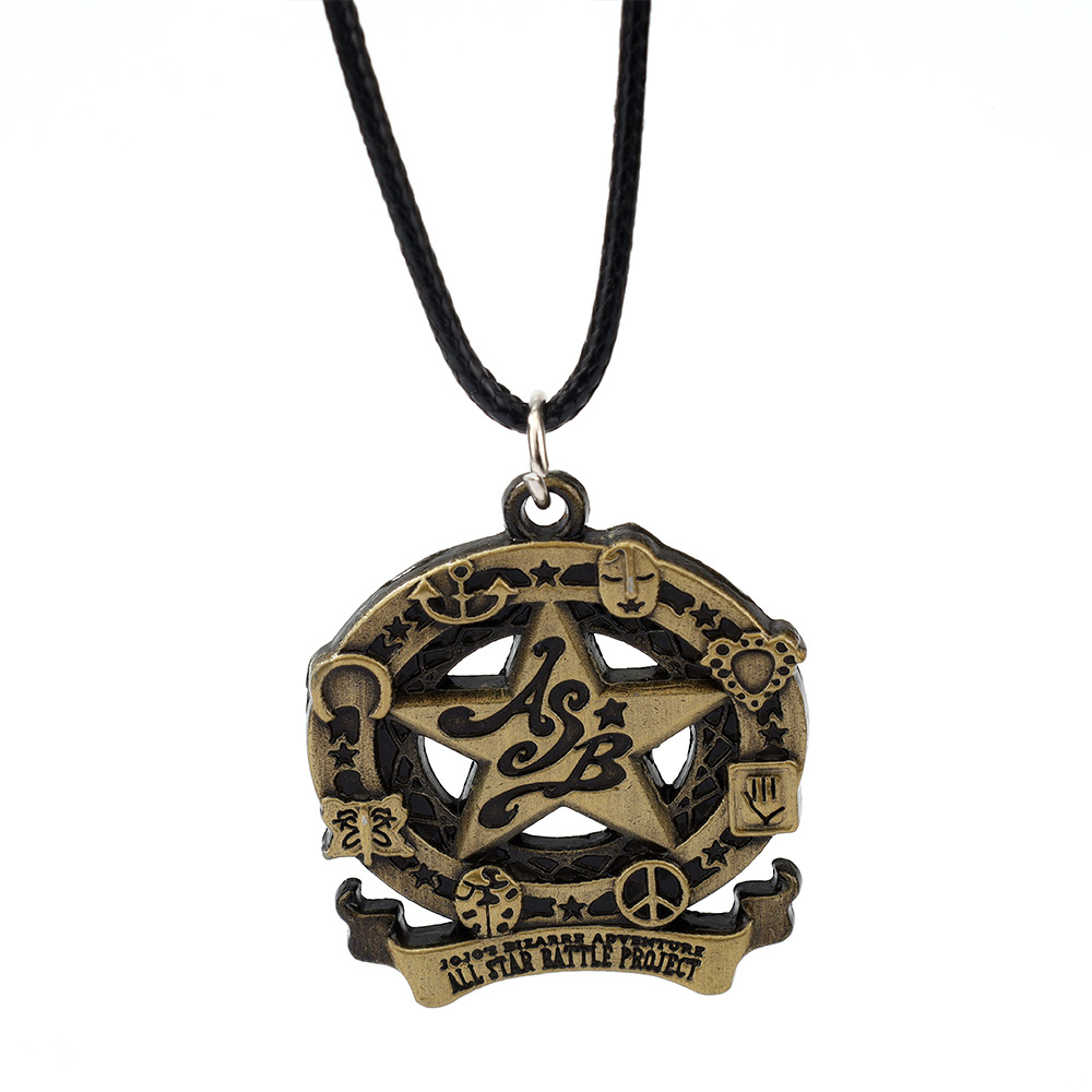 JoJos Bizarre Adventure anime necklace