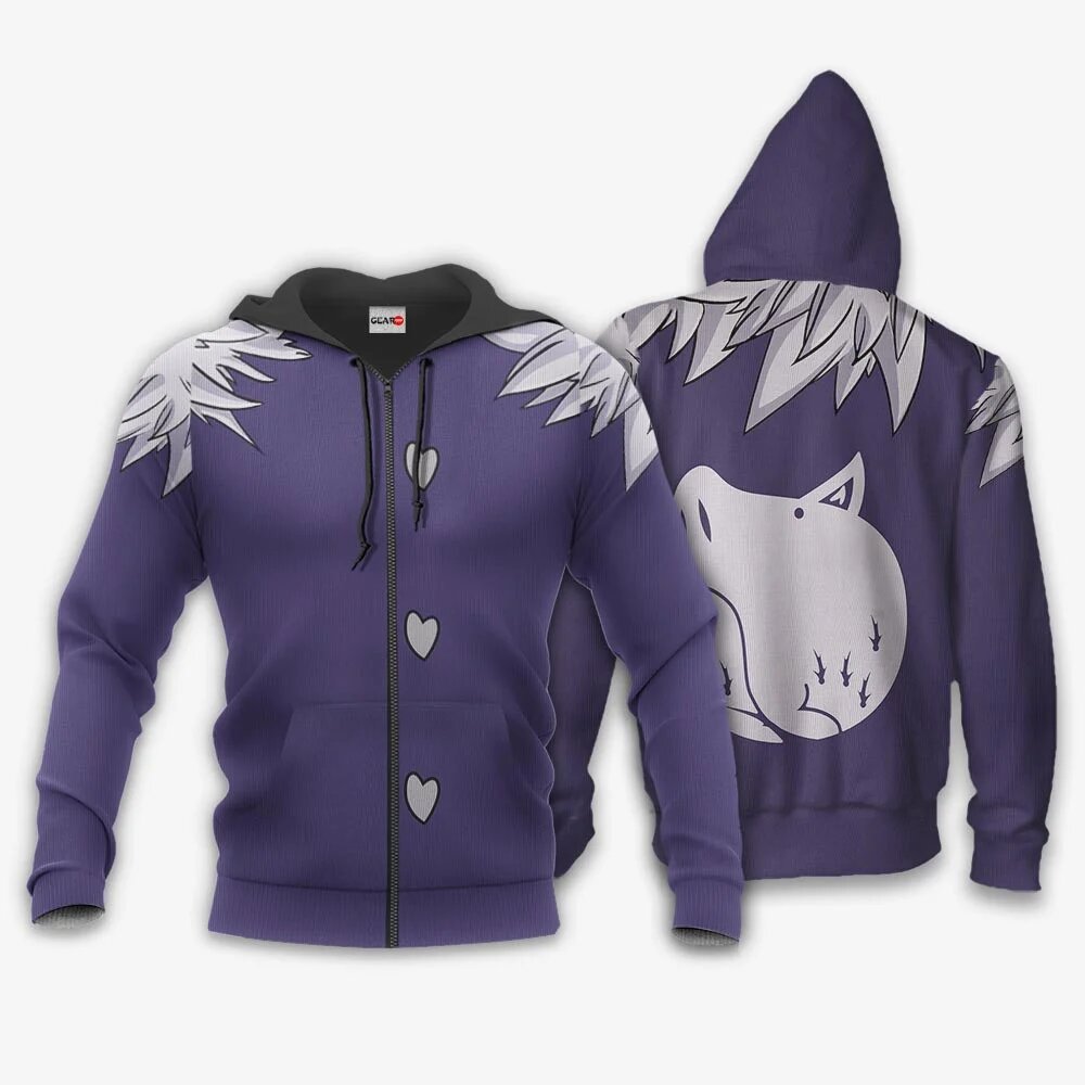Seven deadly sins  anime hoodie