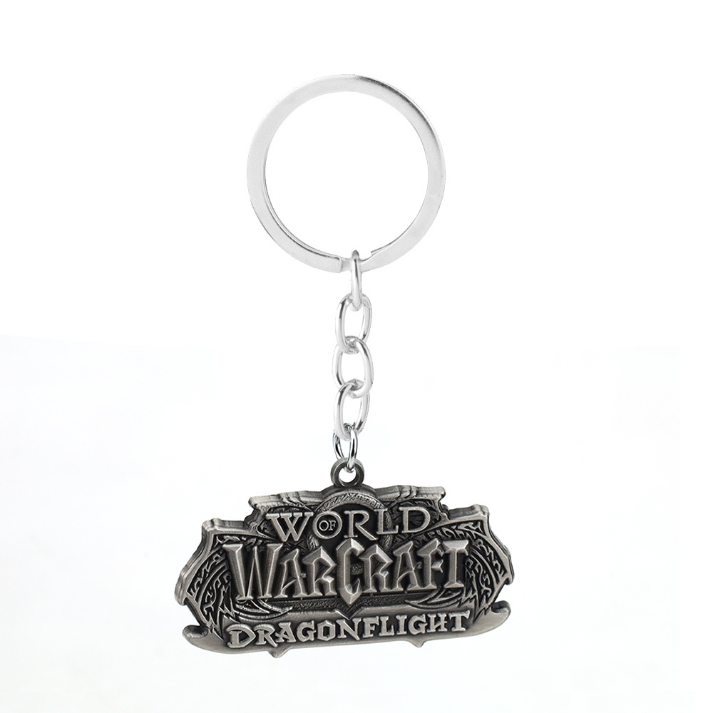 World of Warcraft anime keychain