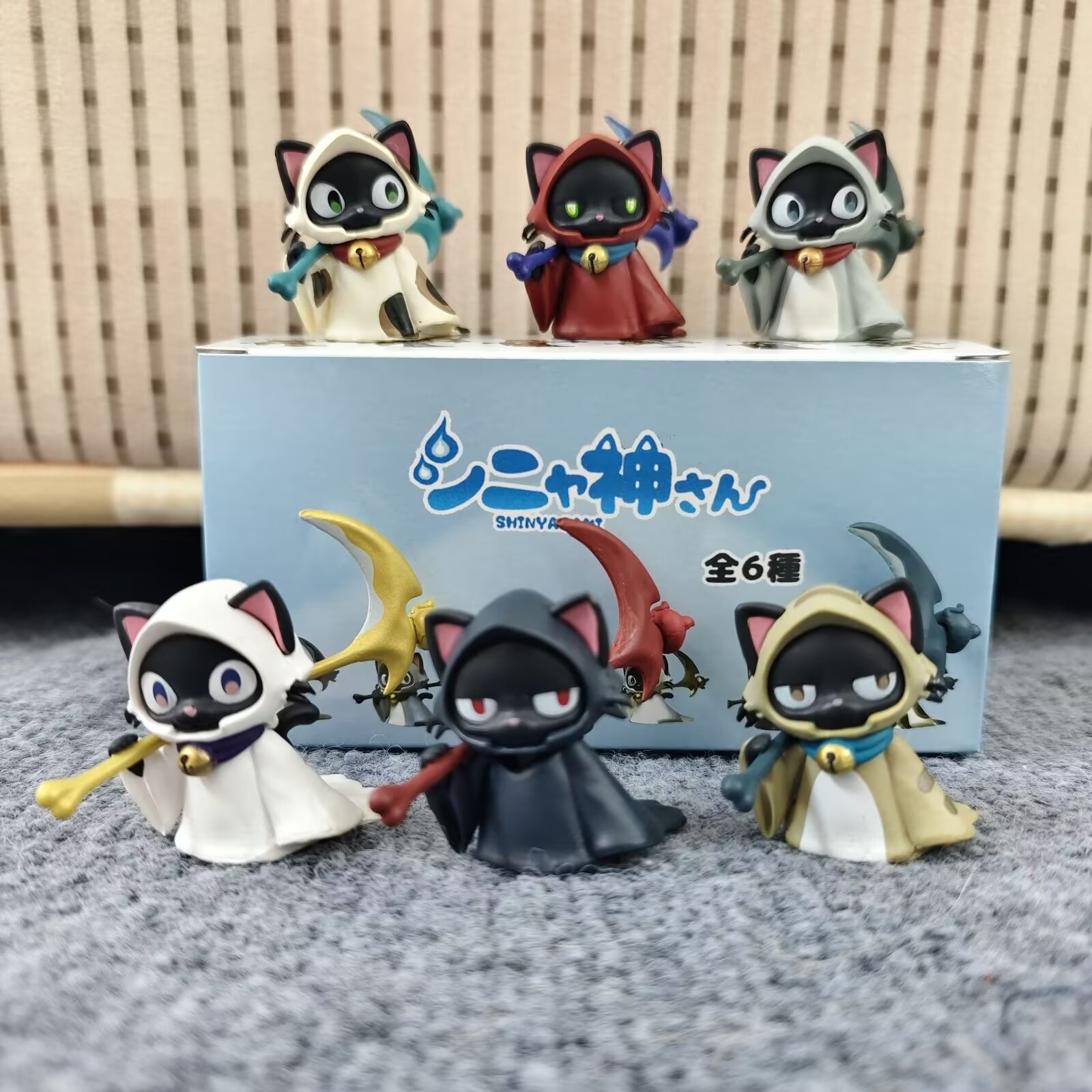 Bleach anime figure 5.5cm 6pcs a set