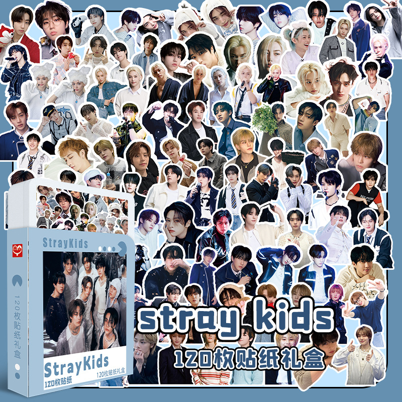 Straykids anime stickers 120pcs a set