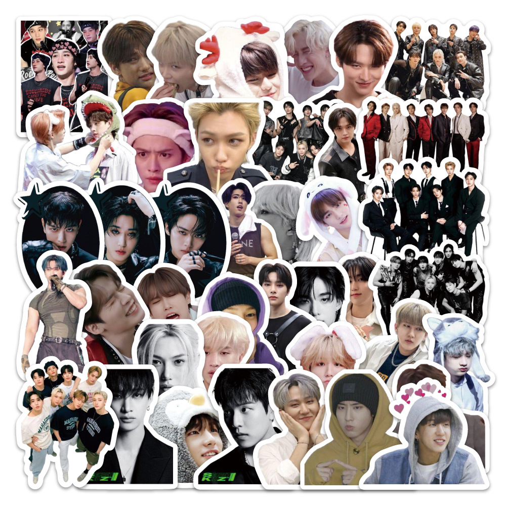 Straykids anime stickers 54pcs a set