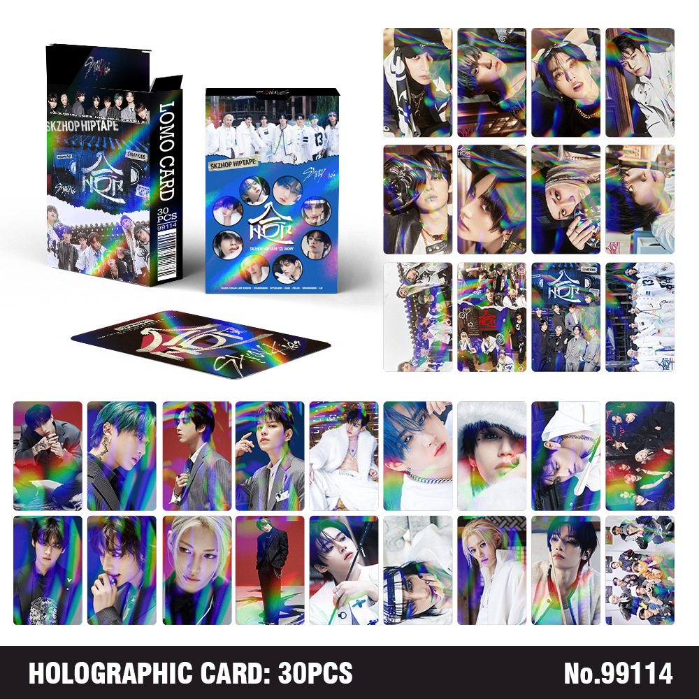 Straykids anime lomo cards price for a set of 30pcs