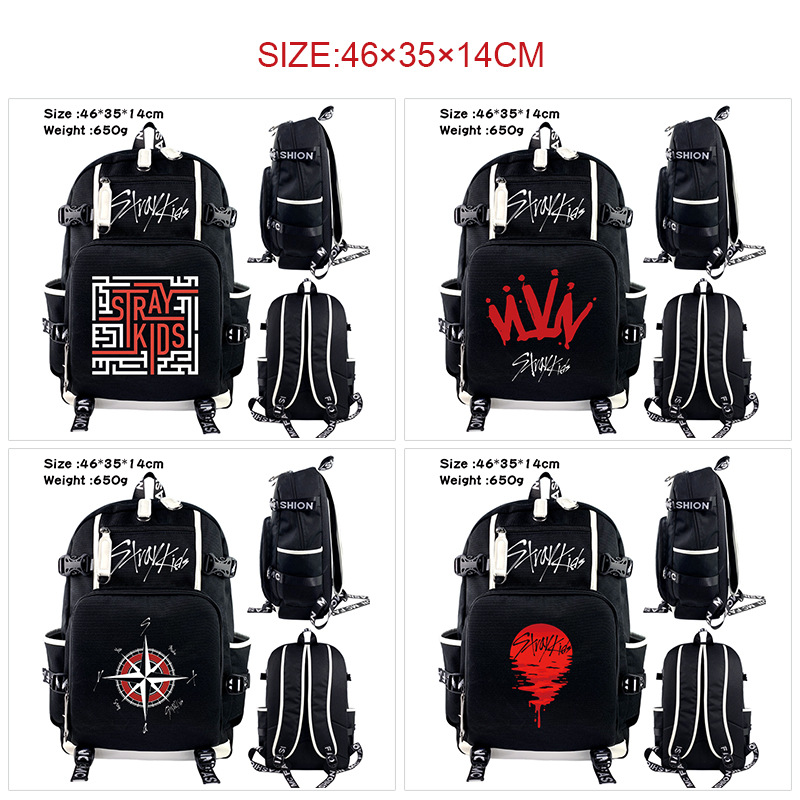 Straykids anime backpack