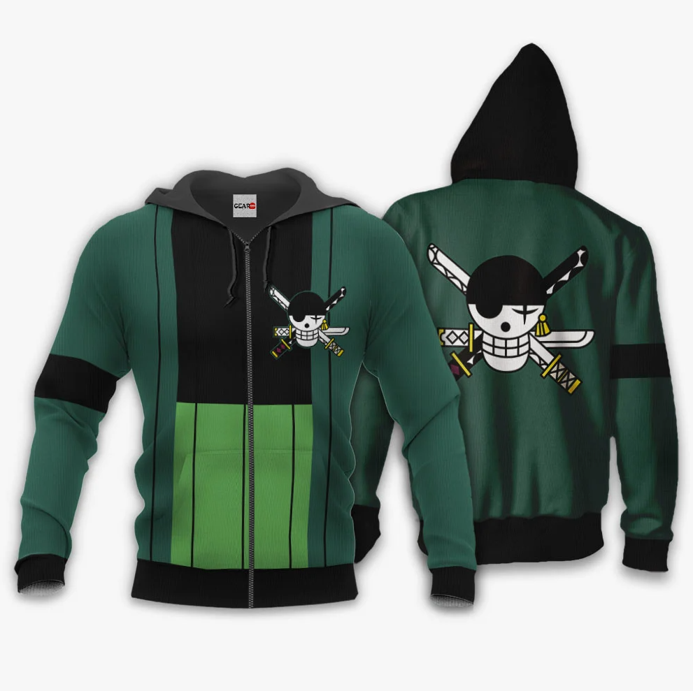 One Piece anime hoodie