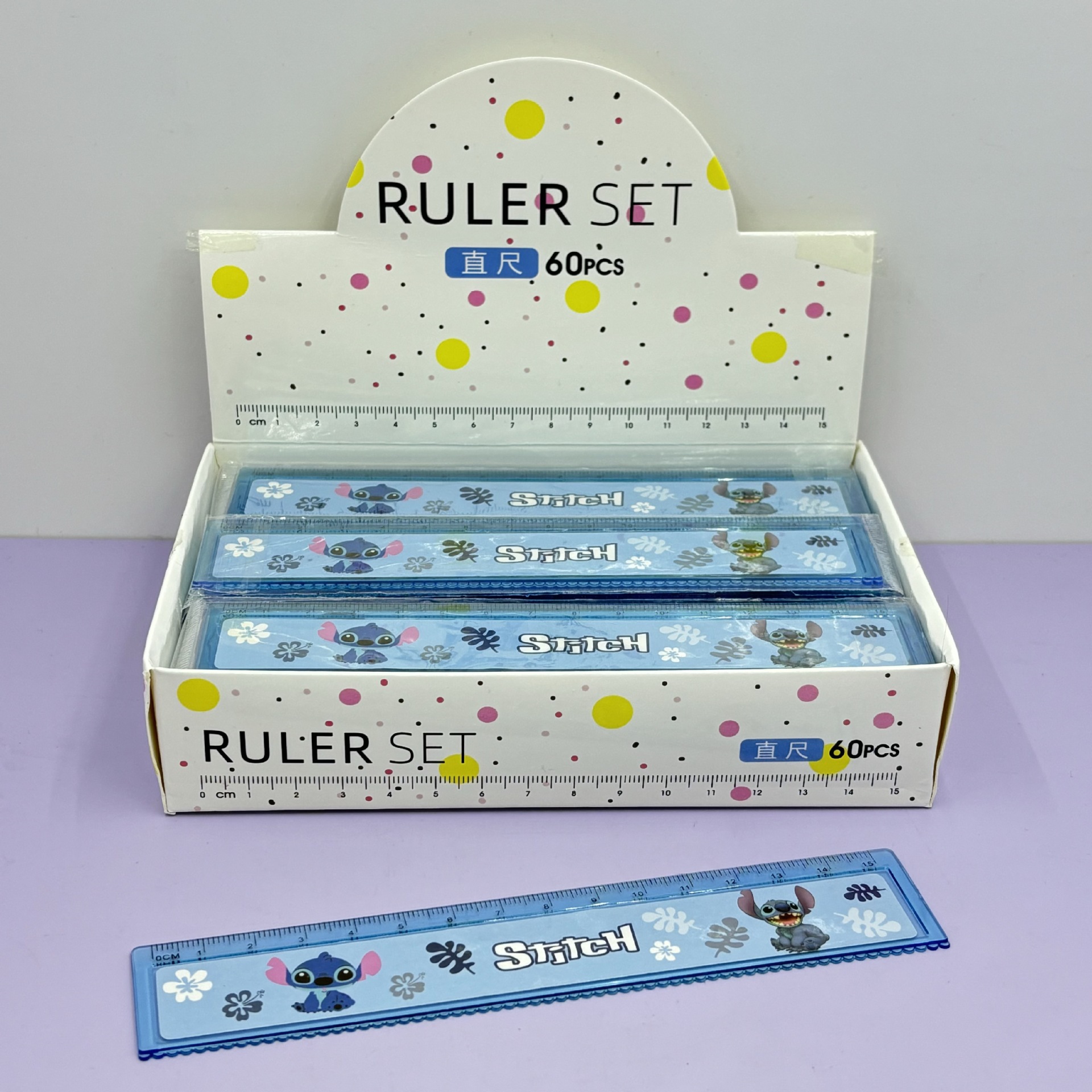 stitch anime ruler 60 pcs a set