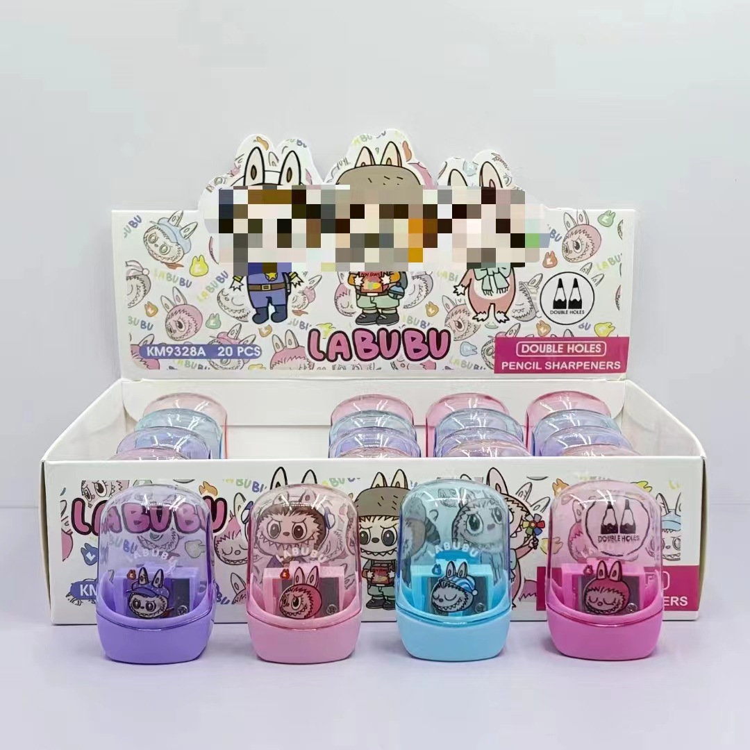 Labubu anime pencil sharpener 20pcs a set