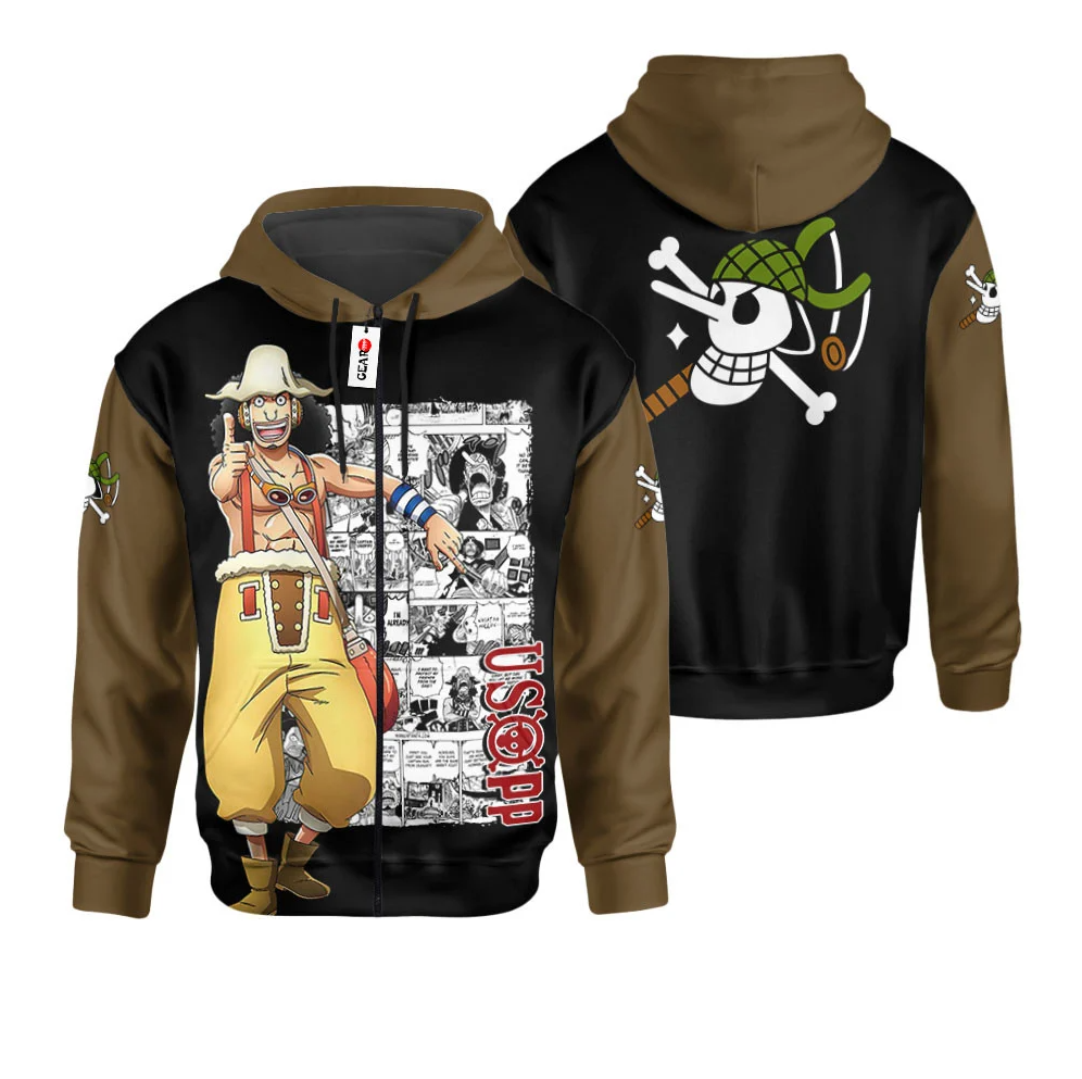 One Piece anime hoodie