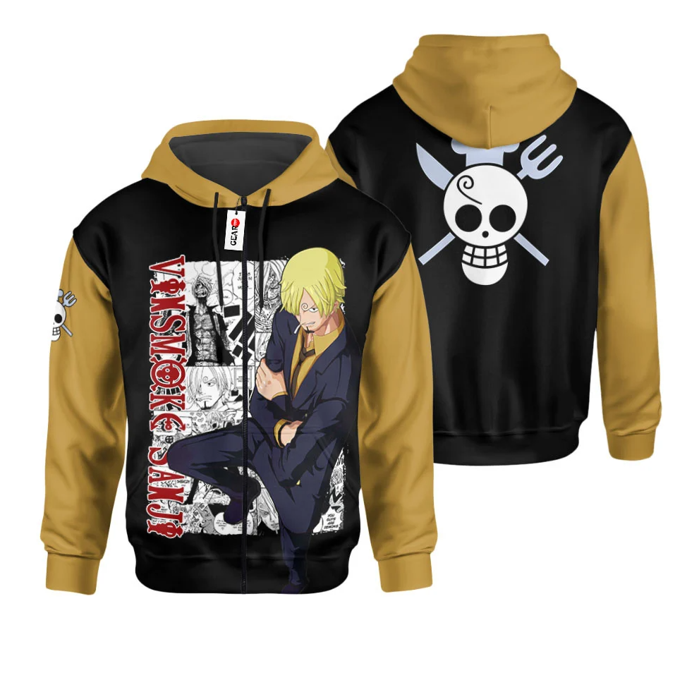 One Piece anime hoodie