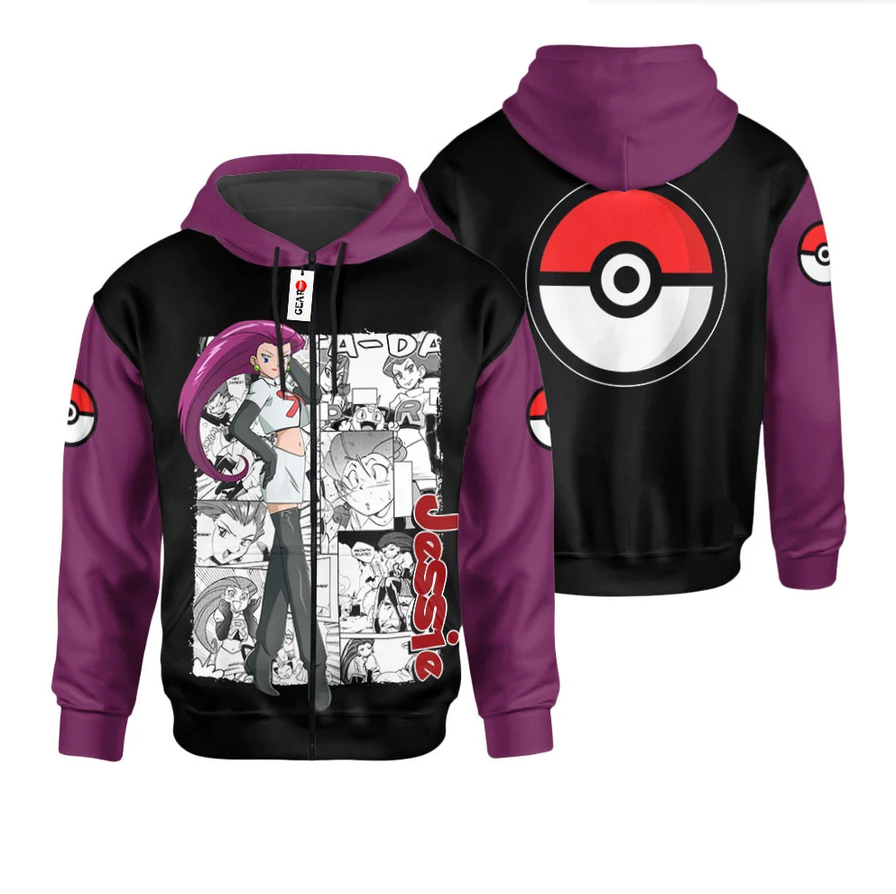 pokemon anime hoodie