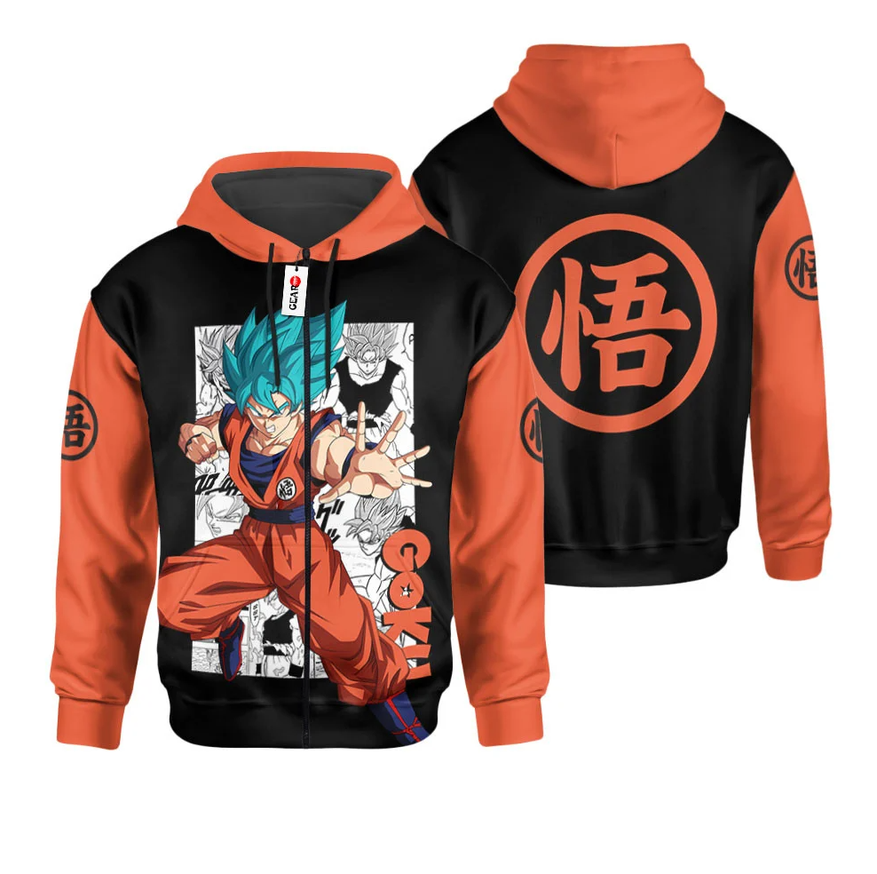 Dragon ball anime hoodie