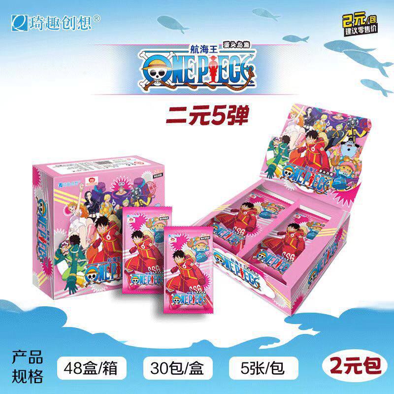 One Piece anime card 30pcs a set