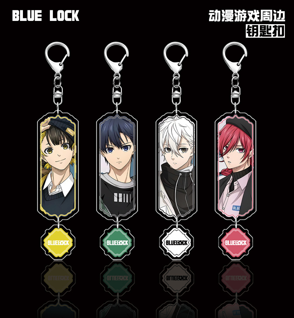 Blue Lock anime keychain