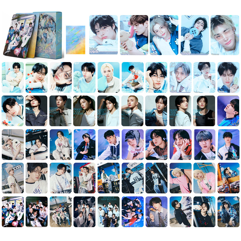 Straykids anime lomo cards price for a set of 55pcs